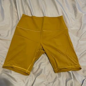 Spiced bronze align shorts HR